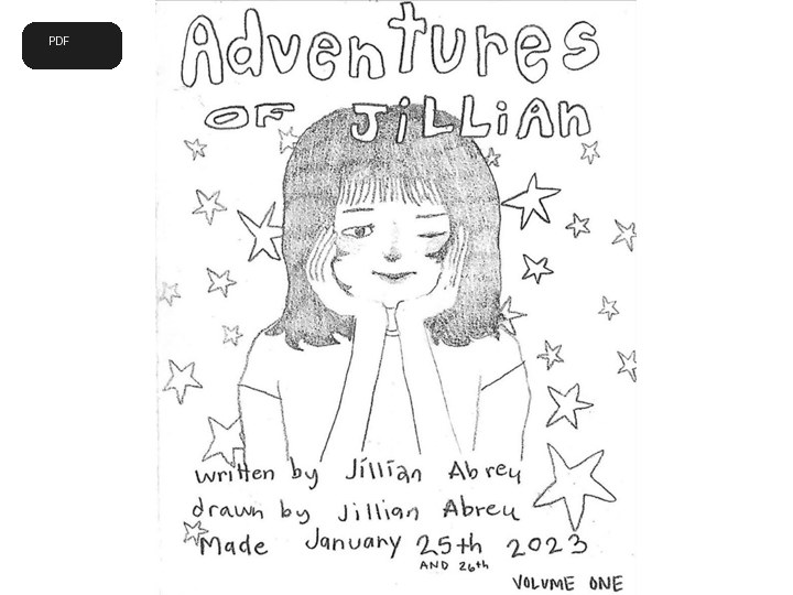 The Adventures of Jillian Zine preview